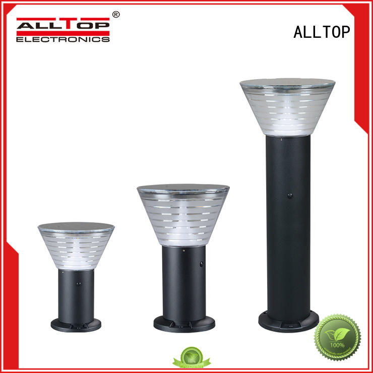 high quality solar pillar lights supplier for decoration