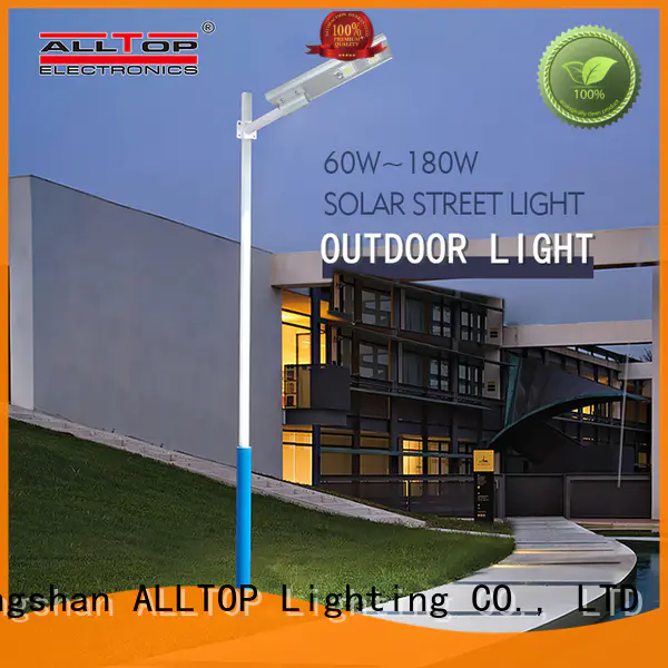 ALLTOP adjustable solar street light motion for garden