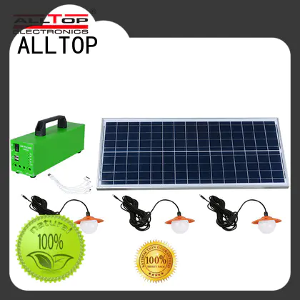 ALLTOP portable solar powered stadium lights wholesale for battery backup