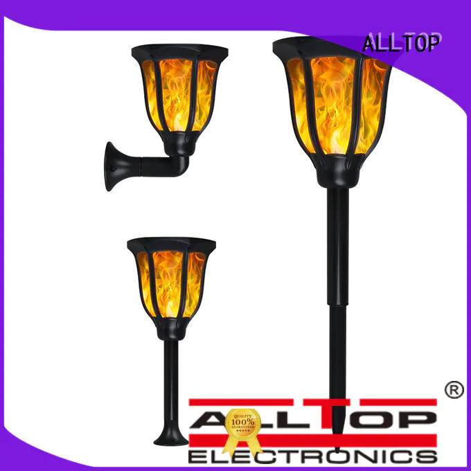 outdoor classical led ALLTOP Brand solar pillar lights