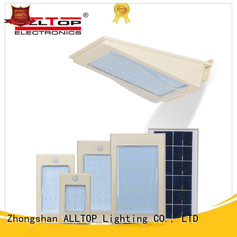 ALLTOP solar wall lights wholesale for street lighting