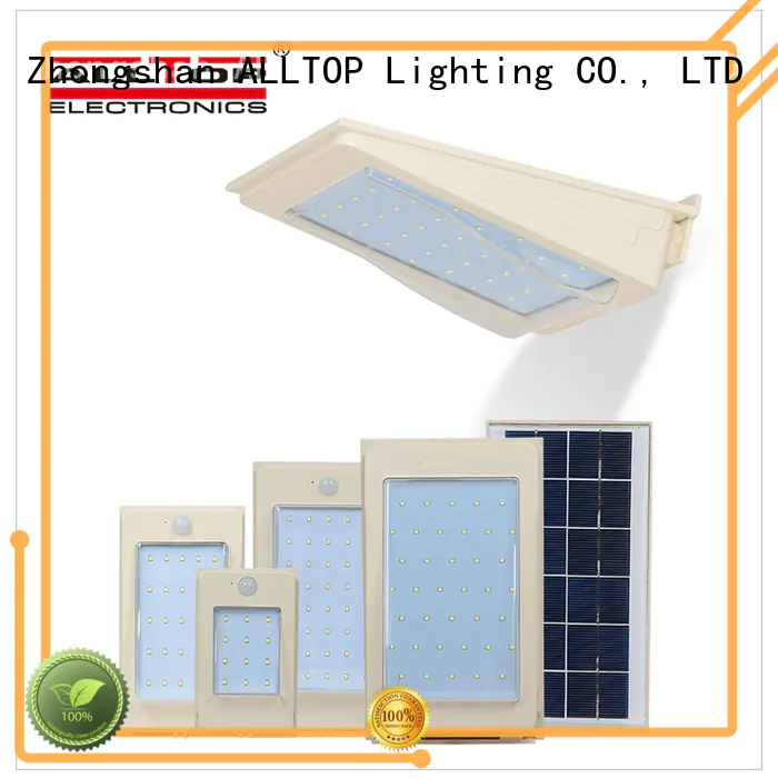 ALLTOP solar pir wall light manufacturer highway lighting