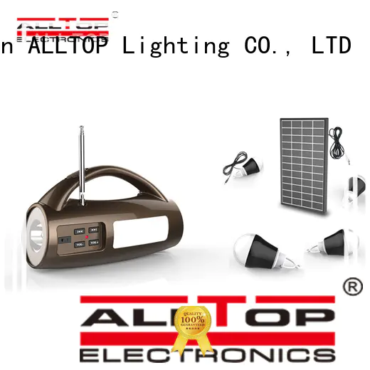 ALLTOP energy-saving solar house lighting system for home