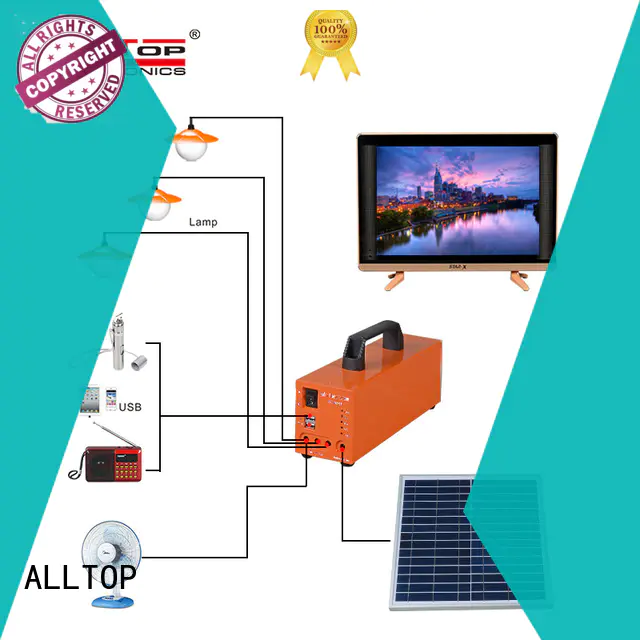 ALLTOP solar led lighting system with good price for home