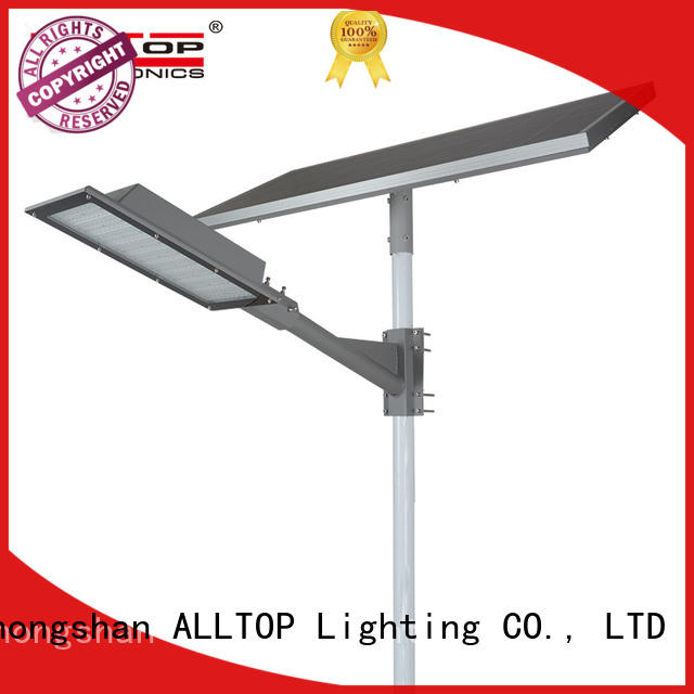 ALLTOP solar street lamp aluminum for playground