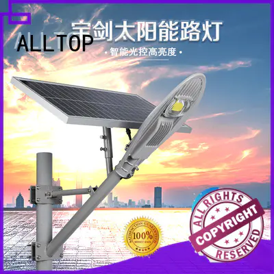 best solar street lights die-casting for landscape ALLTOP