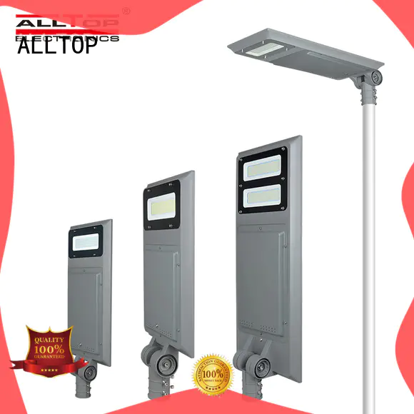 ALLTOP sensor solar pole lights free sample for highway
