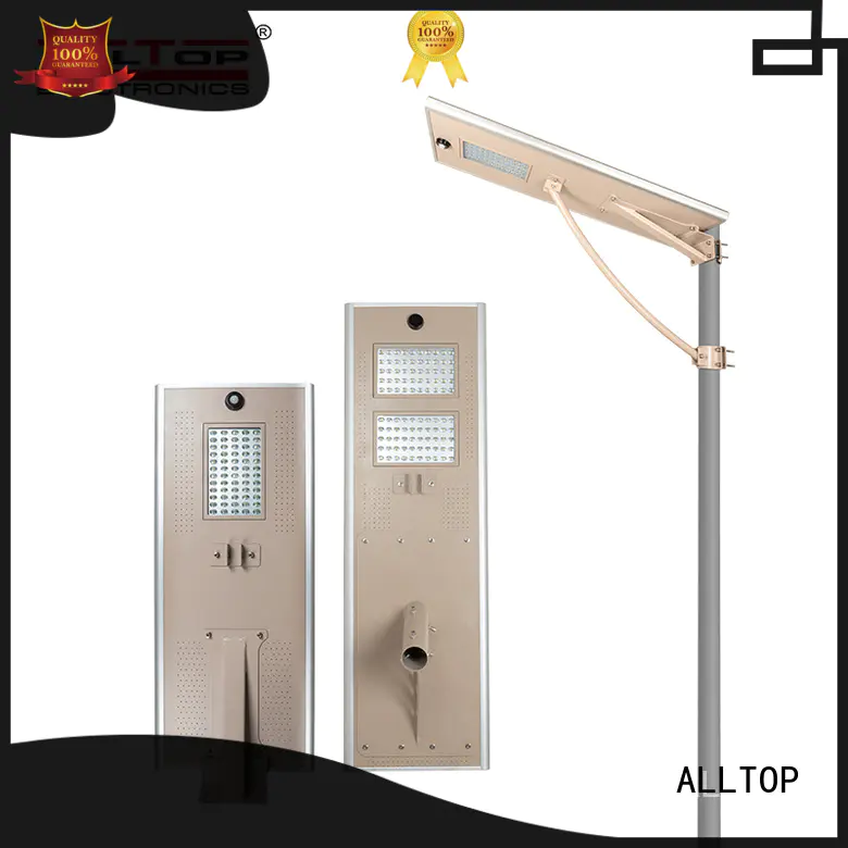 ALLTOP outdoor customized all in one solar led street light manufacturer for road