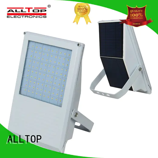 ALLTOP Brand square lumen solar flood light kit