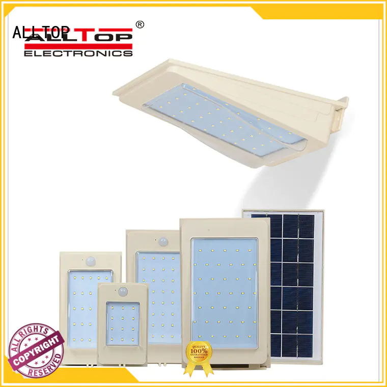 ALLTOP waterproof wall light solar high quality for camping
